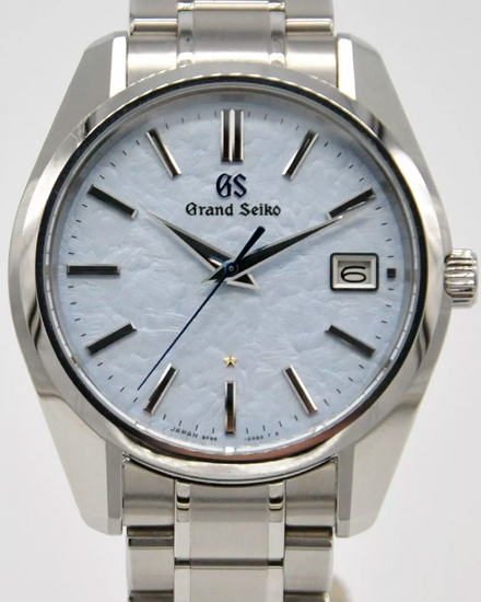 2022 Grand Seiko Heritage Collection L.E. 40MM Quartz Blue Dial Steel Bracelet (SBGP017)