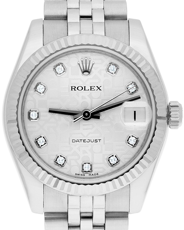 2009 Rolex Datejust 31MM Silver "Jubilee" Dial Jubilee Bracelet (178274)