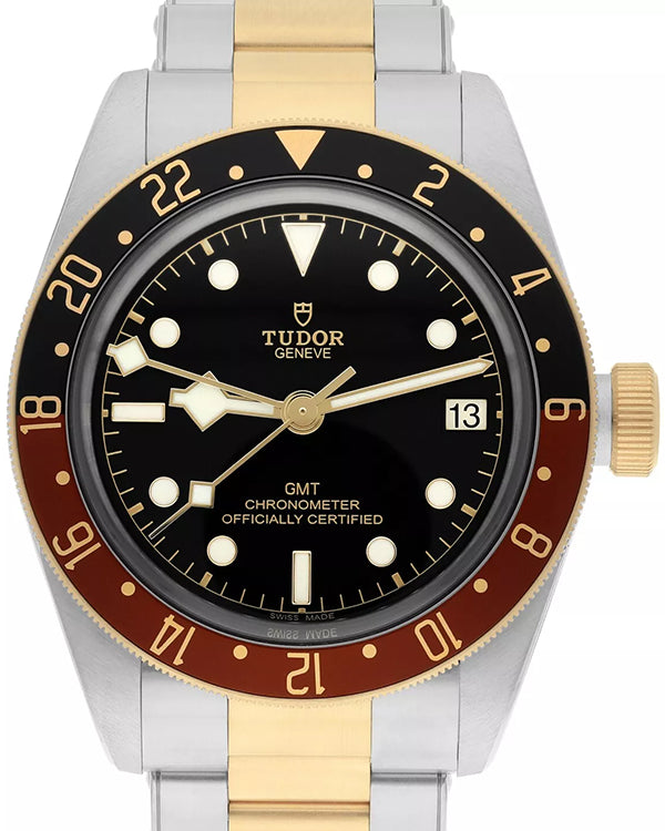 2023 Tudor Black Bay GMT S&G "Rootbeer" 41MM Black Dial Two-Tone Bracelet (79833MN)