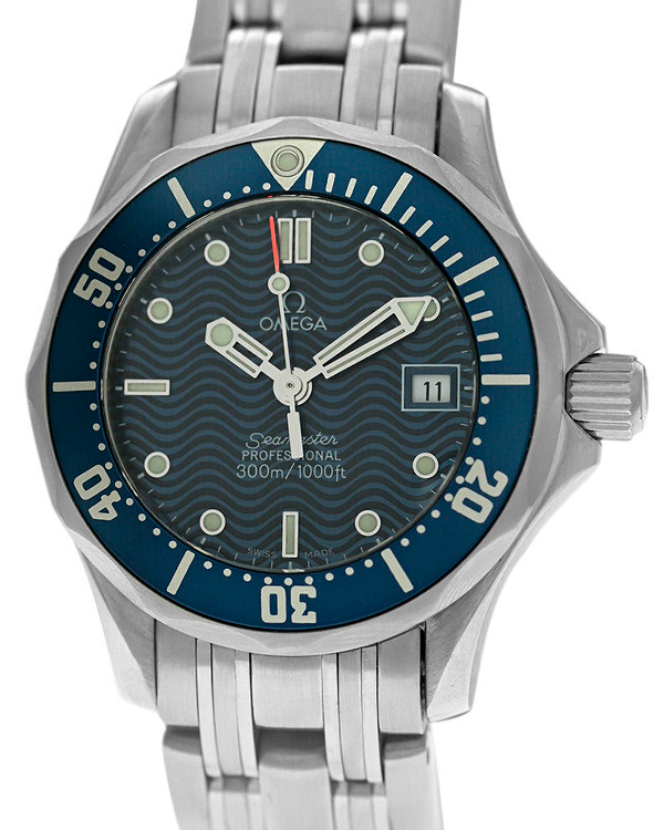 Omega Seamaster 300M 28MM Quartz Blue Dial Steel Bracelet (2583.80)