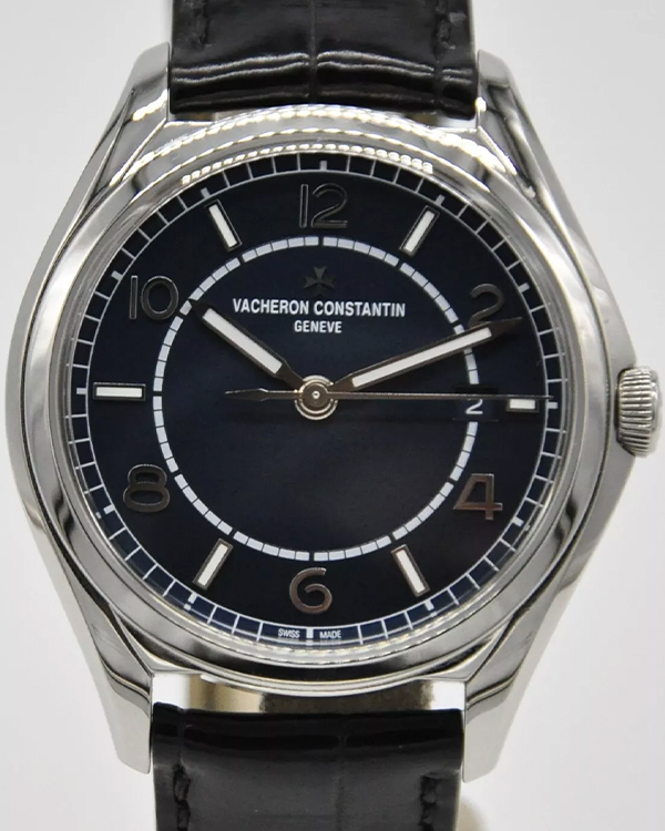 2019 Vacheron Constantin Fiftysix 40MM Blue Dial Leather Strap (4600E/000A-B487)