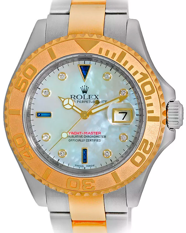 2009 (M Serial) Rolex Yacht-Master 40MM Mother-of-Pearl Dial Two-Tone Oyster Bracelet (16623)