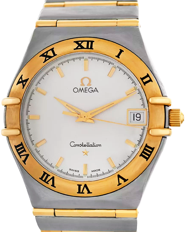 Omega Constellation 33.5MM Quartz White Dial Steel Bracelet (1212.30.00)