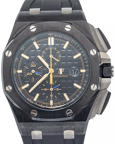 2017 Audemars Piguet Royal Oak Offshore Chronograph 44MM Black Dial Rubber Strap (26405CE.00.A002CA.02)