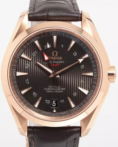 2024 Omega Seamaster Aqua Terra 150M 43MM Grey Dial Leather Strap (231.53.43.22.06.002)