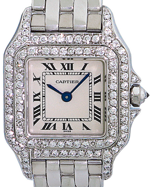 N*a様 Cartier Panthère de Cartier 30ml　　ヴ Cartier Panthère de Cartier 22 x 30MM Quartz Silver Dial White