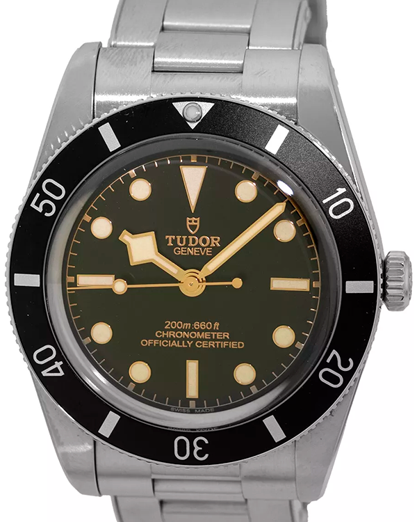 Tudor Black Bay 37MM Black Dial Steel Bracelet (79000)