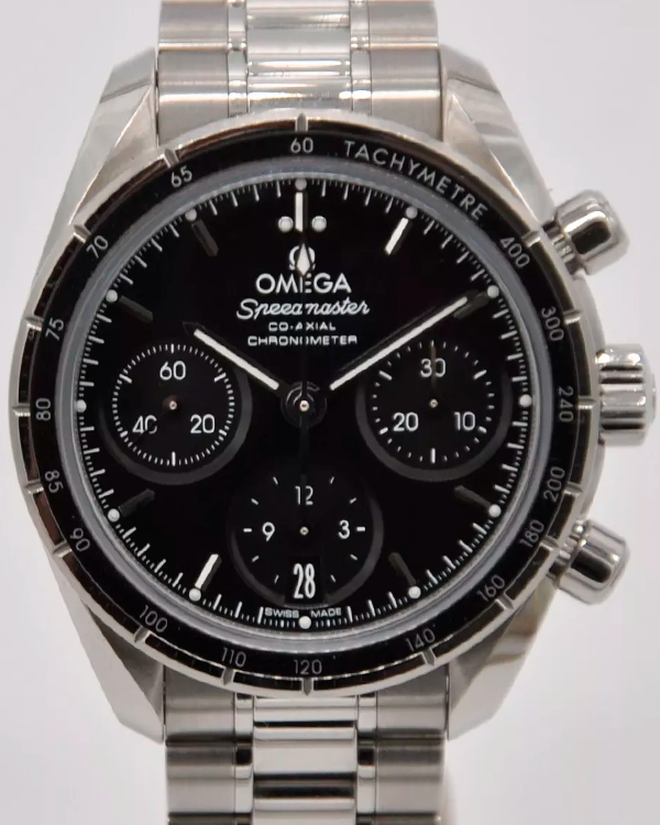 2020 Omega Speedmaster 38MM Black Dial Steel Bracelet (324.30.38.50.01.001)