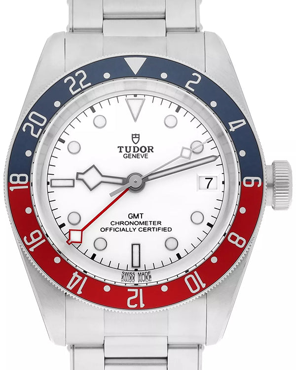 2024 Tudor Black Bay GMT "Pepsi" 41MM White Dial Steel Bracelet (79830RB)