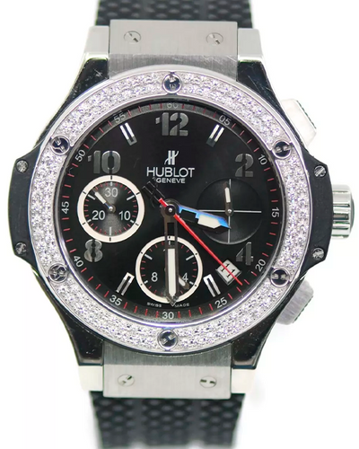 Hublot Big Bang 41MM Black Dial Rubber Strap (341.SX.130.RX.114)