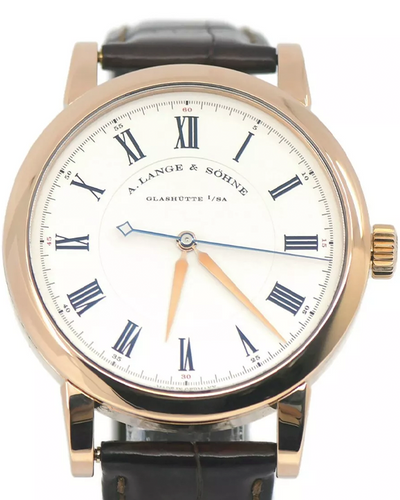 2010 A. Lange & Söhne Richard Lange 40MM Silver Dial Leather Strap (232.032)