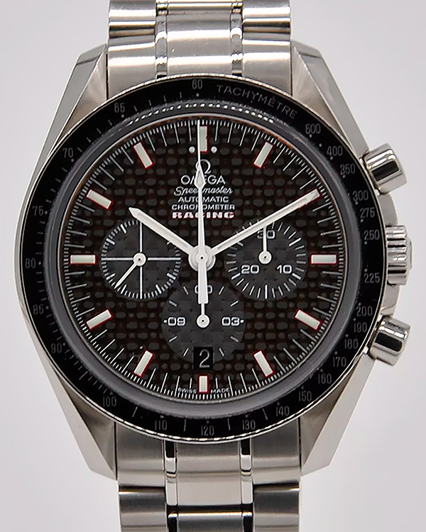 2007 Omega Speedmaster Racing 42MM Black Dial Steel Bracelet (3552.59.00)