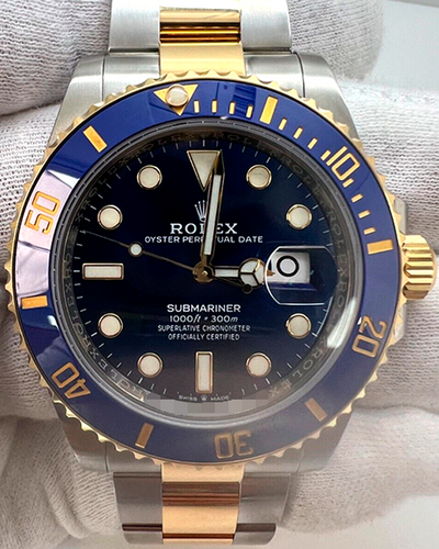 Rolex Submariner Date "Bluesy" 41MM Blue Dial Two-Tone Bracelet (126613LB)