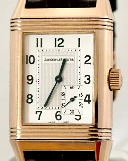 Jaeger-LeCoultre Reverso 29MM Silver Dial Leather Strap (Q3012420)