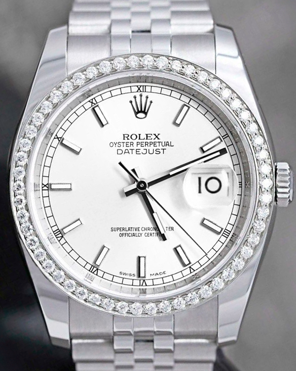 Rolex Datejust 36MM White Dial Jubilee Bracelet (116234)