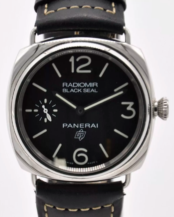 2021 Panerai Radiomir "Black Seal" 45MM Black Dial Leather Strap (PAM00754)