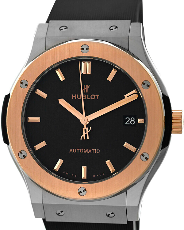 2019 Hublot Classic Fusion King 45MM Black Dial Rubber Strap (511.NO.1181.RX)