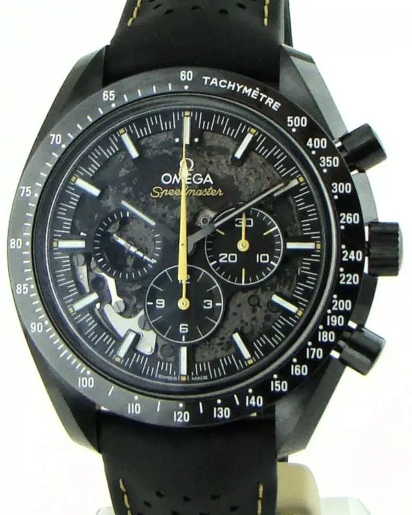 2024 Omega Speedmaster Dark Side of the Moon "Apollo 8" 44MM Black Dial Rubber Strap (310.92.44.50.01.001)