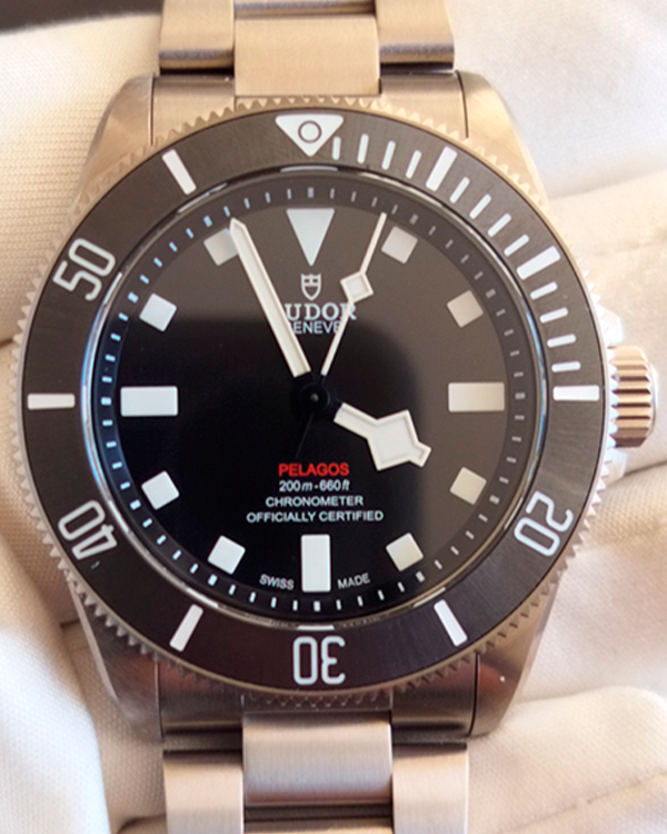 2023 Tudor Pelagos 39MM Black Dial Titanium Bracelet (25407N)