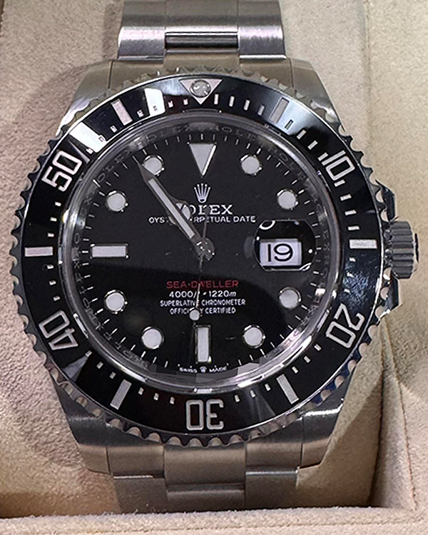 2019 Rolex Sea-Dweller 43MM Black Dial Oyster Bracelet (126600)