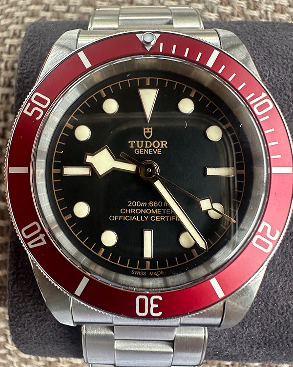 No Reserve - 2019 Tudor Black Bay Heritage 41MM Black Dial Steel Bracelet (79230R)