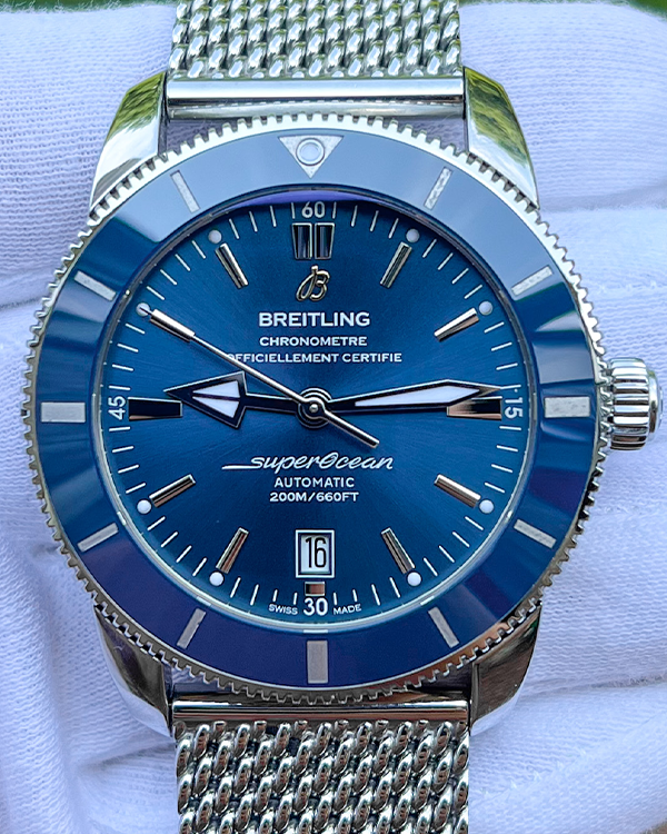 2018 Breitling Superocean Heritage II B20 Automatic 46 Steel Blue Dial (AB2020161C1A1)