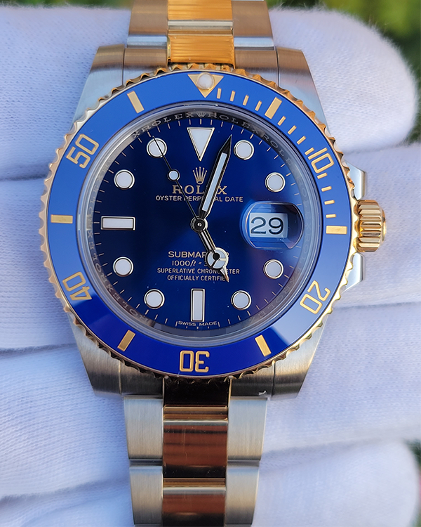 2018 Rolex Submariner 40MM Blue Dial Oyster Bracelet (116613LB)