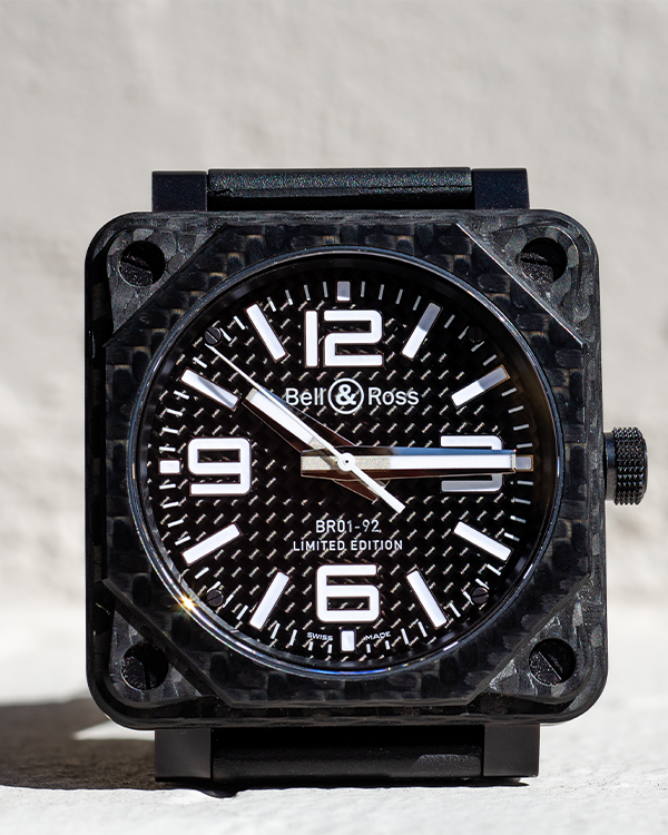 Bell & Ross 01-92 Limited Edition Carbon Fiber PHANTOM (BR0192-CA-FIBER-PH)