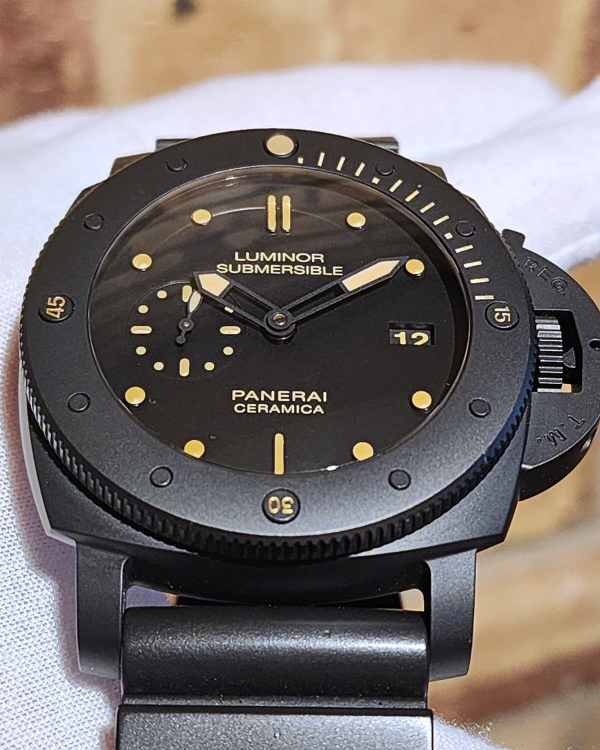 Panerai Luminor Submersible 1950 3 Days Ceramic Black Dial (PAM00508)