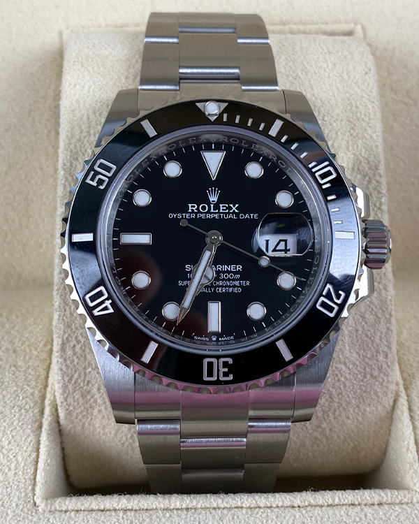 No Reserve - Rolex Submariner Date Black Dial (126610LN)