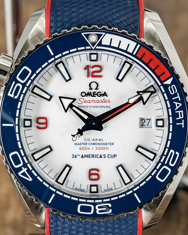 Omega Seamaster Planet Ocean 600M Americas Cup Co-Axial Master Chronometer 