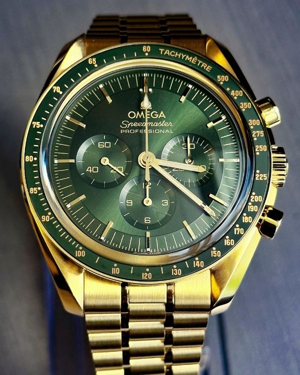 2023 Omega Speedmaster Moonshine Gold Green (310.60.42.50.10.001 ...