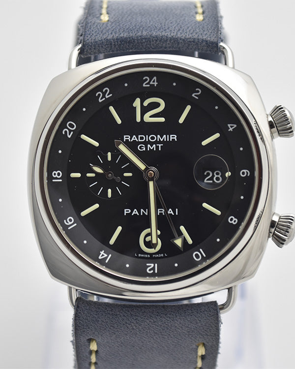 2007 Panerai Radiomir GMT Steel Black Dial (PAM 00242)