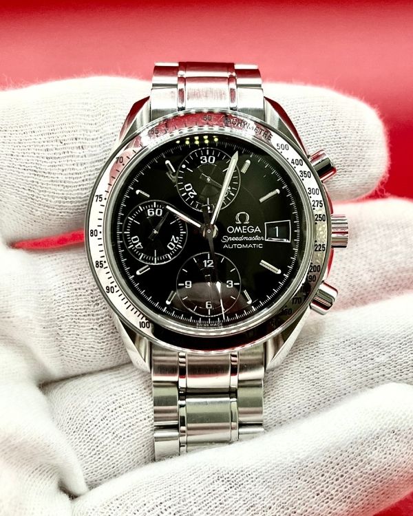 Omega Speedmaster Chronograph Date 39mm Black Dial (3513.50.00)