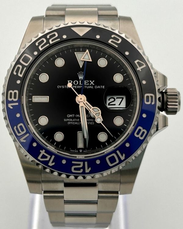 No Reserve 2023 Rolex GMT-Master II "Batman" Black Dial (126710BLNR)