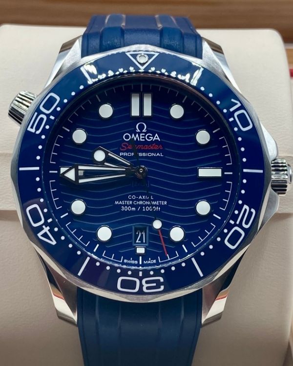 Omega Seamaster Diver 300 M  Chronometer 42mm Blue Dial (210.30.42.20.03.001)