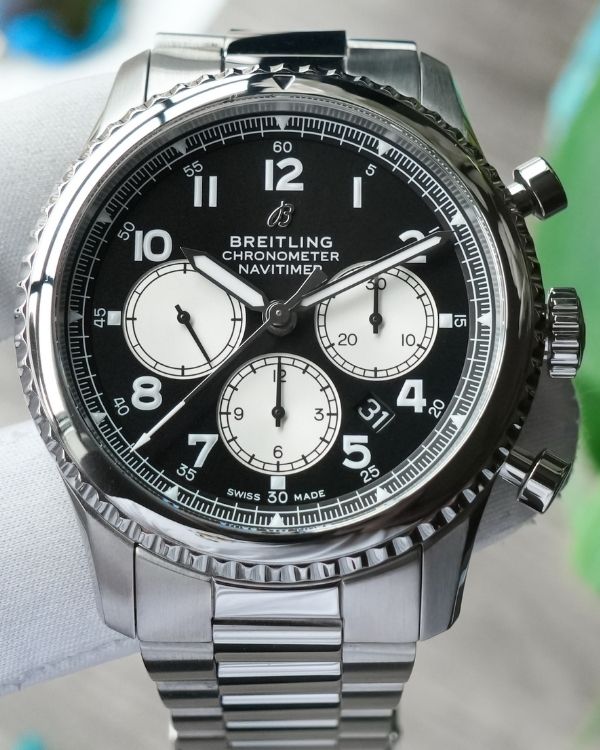 2020 Breitling Navitimer 8 Chronograph Black Dial (AB0117131B1A1)