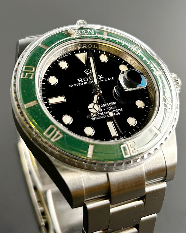 Rolex discount verde submariner