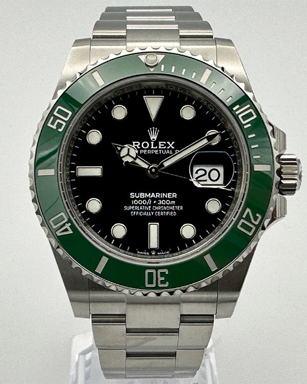 No Reserve - 2023 Rolex Submariner Date Starbucks (126610LV)