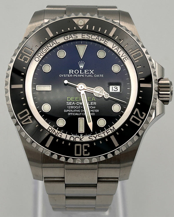 2021 Rolex Sea-Dweller Deepsea  James Cameron Blue Gradient (126660)