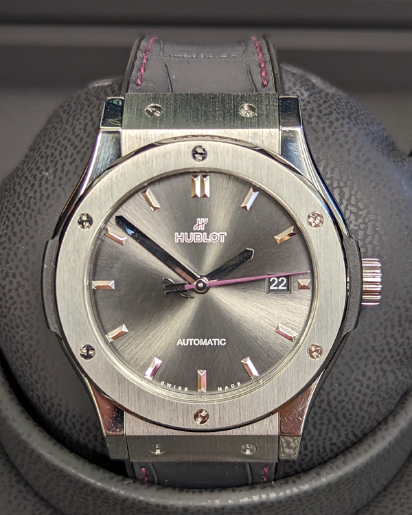 Hublot Classic Fusion Racing Grey Titanium Berry&