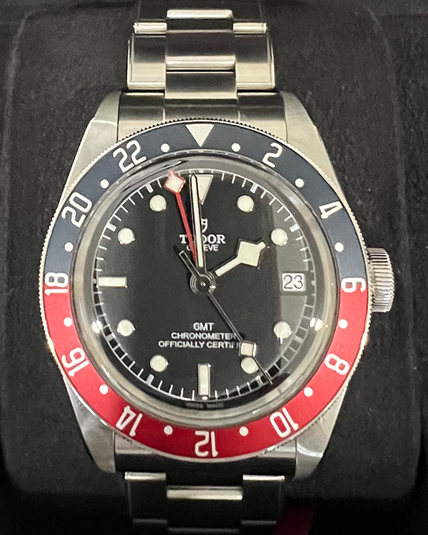 2020 Tudor Black Bay GMT Black Dial Steel Bracelet (79830RB)