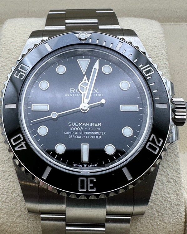 2023 Rolex Submariner (No-Date) Oystersteel Black Dial (124060)