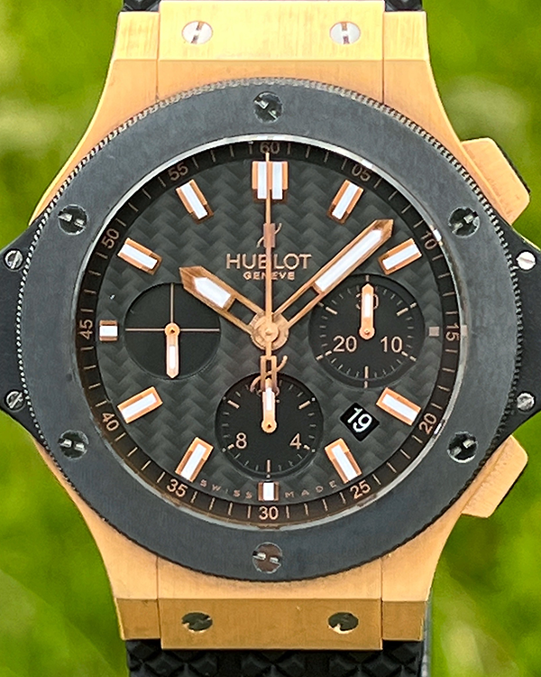 Hublot Big Bang Evolution Rose Gold Carbon Fiber Dial (301.PM.1780.RX)