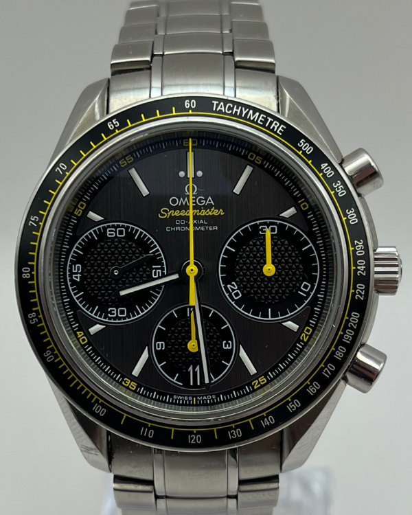 2015 Omega Speedmaster Racing 40MM Grey Dial Steel Bracelet (326.30.40 ...