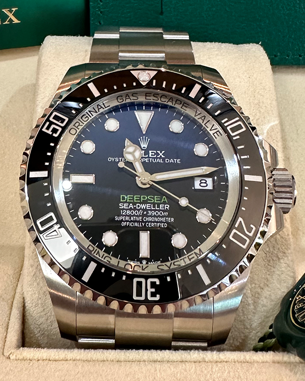 2023 Rolex Sea-Dweller Deepsea Blue and Black Gradient Dial (136660)