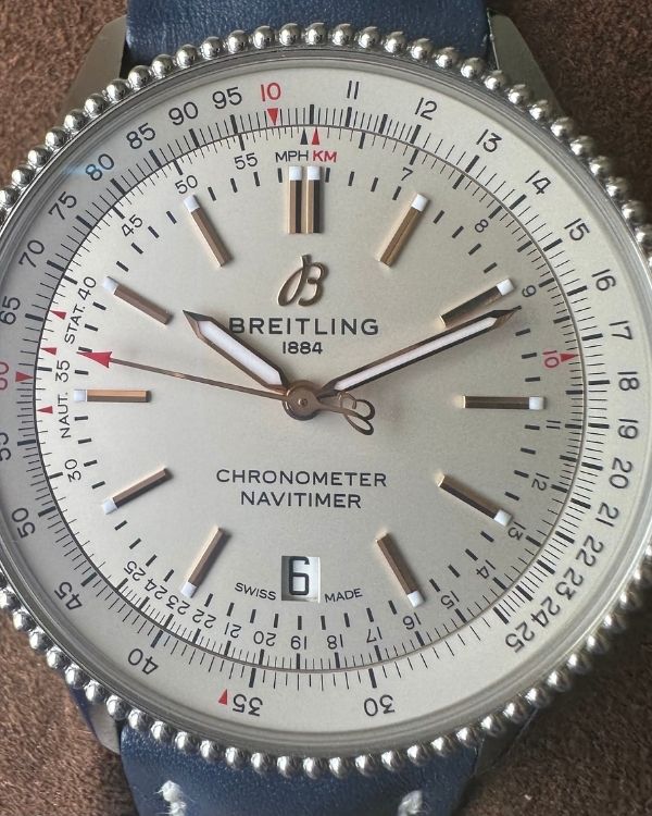 2019 Breitling Navitimer 1 Automatic 41 Chronometer Silver Dial (A17326211G1P2)