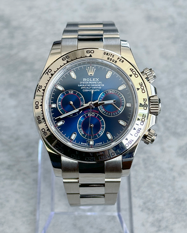 2019 Rolex Daytona 18KT White Gold Blue Dial (116509)