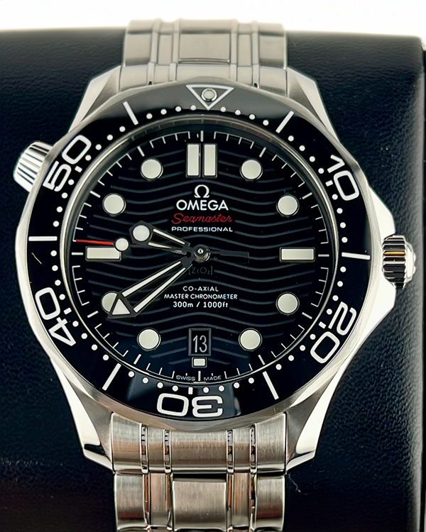 2023 Omega Seamaster Diver 300M 42MM Black Dial Steel Bracelet (210.32.42.20.01.001)