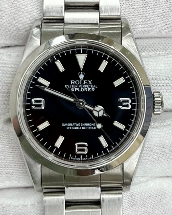 Rolex Explorer 36MM Black Dial Oyster Bracelet (14270)